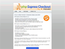 Tablet Screenshot of expresscheckoutwizard.com